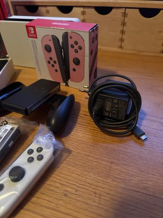 Nintendo Switch OLED + Joy-Con Rosa Pastel