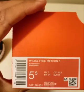 T36 Nike Free Metcon 6