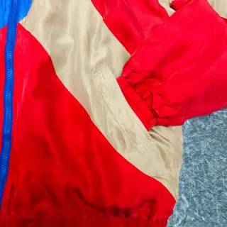 Giacca bomber uomo vintage retro in pura seta