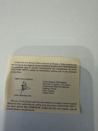 Moneda UEFA EURO 2024 Alemania