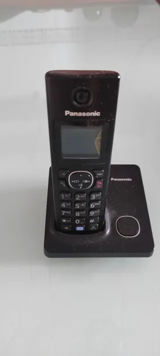 Teléfono Inalámbrico Panasonic Negro