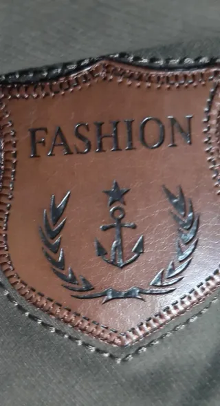 Chaqueta verde militar con forro