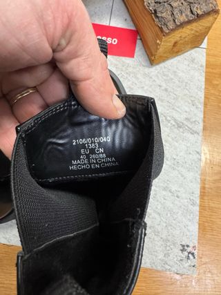 Stivali Chelsea neri donna