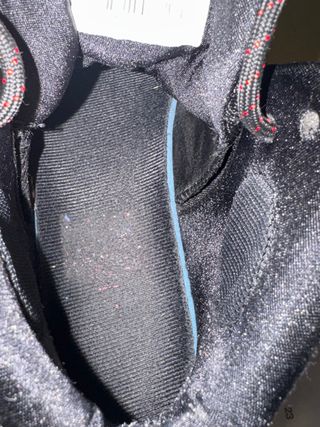 Zapatillas Nike Jordan Negras Rojas Talla 41