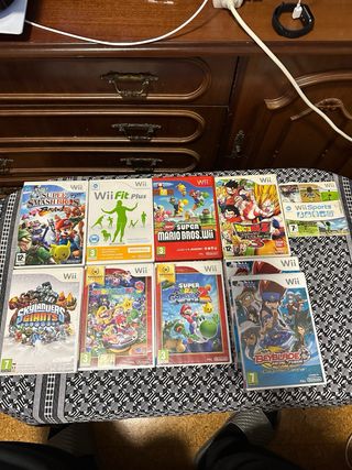Nintendo Wii con 9 juegos
