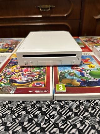Nintendo Wii con 9 juegos
