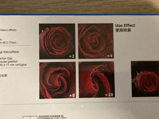 Kit Filtros Macro para Objetivo de 58mm /+2+4+8+10