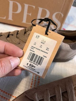 Zapatos Scalpers Marrones Talla 38