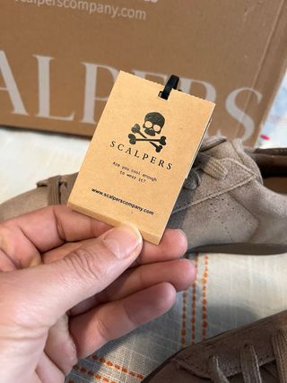 Zapatos Scalpers Marrones Talla 38