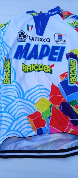 Maillot Ciclista Mapei Bricobi 1997
