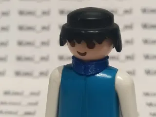 6 cuellos azules compatibles con Playmobil western