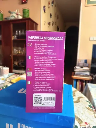 Vaporera Microondas Patatas Asadas