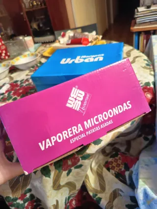 Vaporera Microondas Patatas Asadas