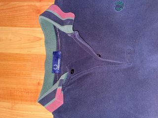 Polo Fred Perry Vintage Azul Marino Talla M