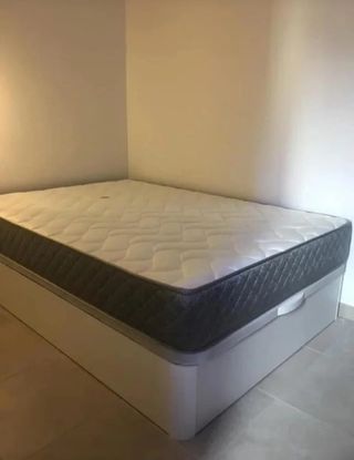 Canapé cama individual blanco