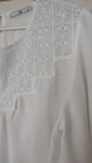 Blusa canesú Talla M