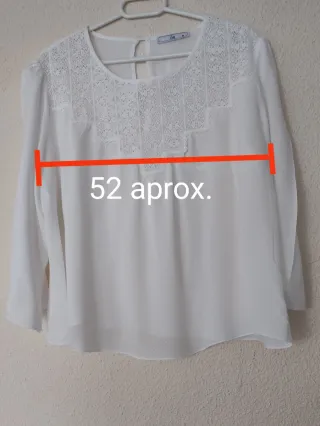 Blusa canesú Talla M