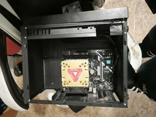 Caja Matx + Placa Base y CPU 11980hk + Disipador