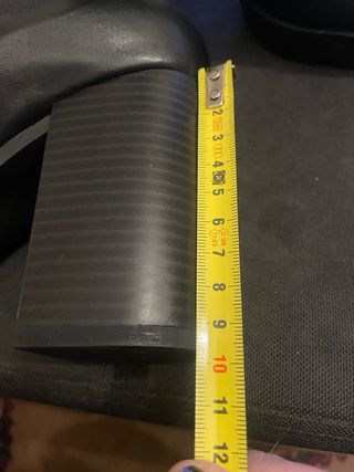 Stivaletti neri con tacco largo