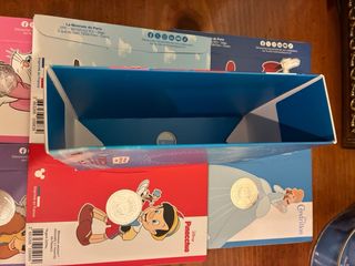 Caja limitada 6 Monedas 10 € Disney Francia 2025