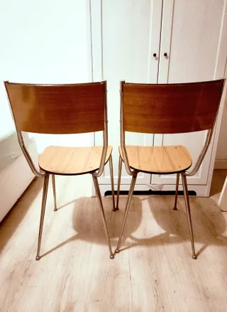 Coppia sedie Salvarani anni '60
