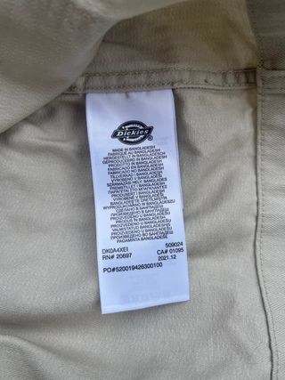 Dickies camisa streetwear vintage retro