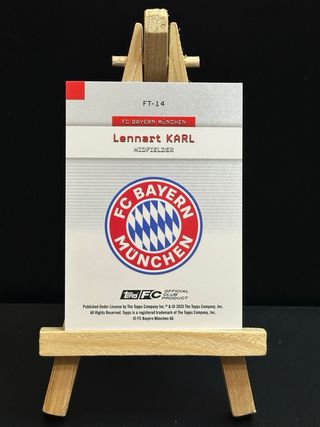 Lennart Karl Rookie Halo Parallel Team Set 2025-26