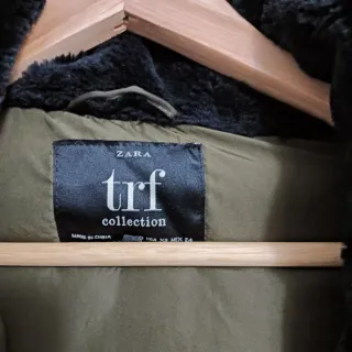 Abrigo Zara verde Talla xs