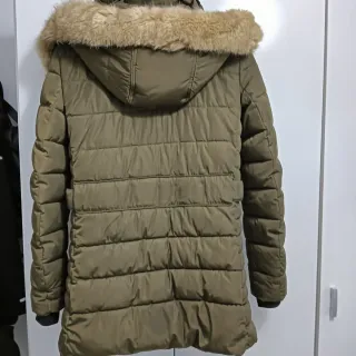 Abrigo Zara verde Talla xs