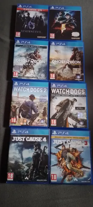 Lotto Giochi PS4 nuovi leggere descrizione