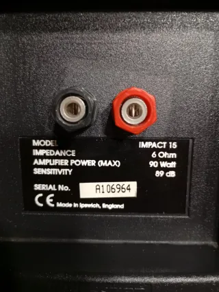 Bafles Celestion 5 Negros