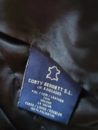 Chaqueta de cuero para mujer