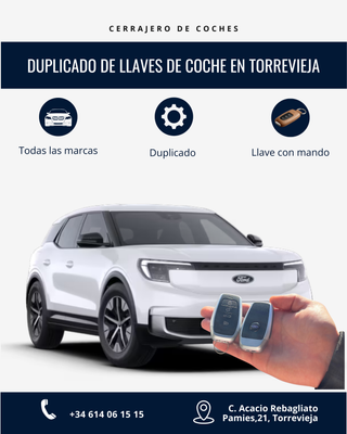 Duplicado y Programación Llaves Coche