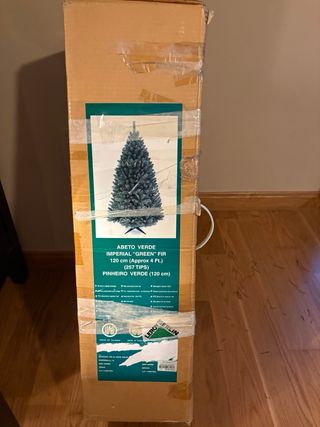 Árbol Navidad Artificial Verde (sin decoración)