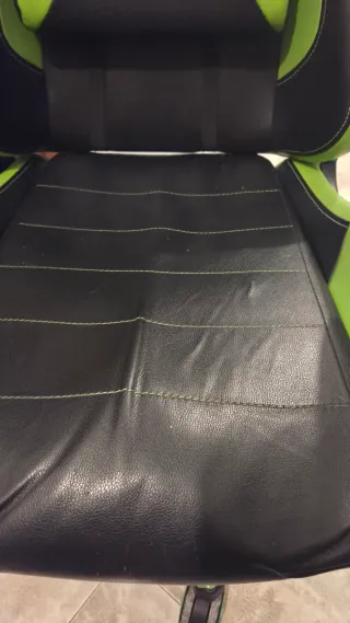 Silla Gaming Stinger Station Negra/Verde