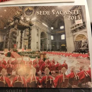 BustaSede Vacante Città del Vaticano 2013