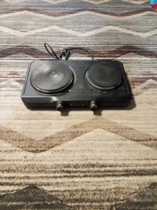 Placa eléctrica doble