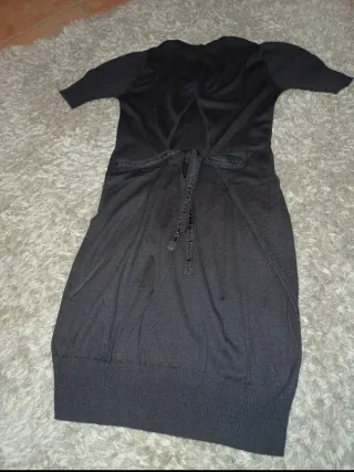 Abito lana rasata grigio