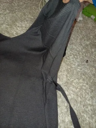 Abito lana rasata grigio