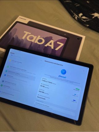 Samsung Tab A7 Gris Oscuro