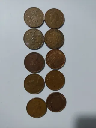 Monedas Inglesas 2 Pence