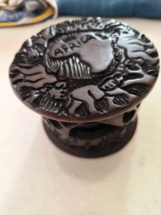 Set sottobicchieri e sotto bottiglia artigianale