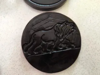 Set sottobicchieri e sotto bottiglia artigianale