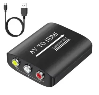 Adaptador AV RCA a hdmi