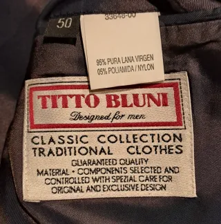 Chaqueta Vestir Tito Bluni Talla 50