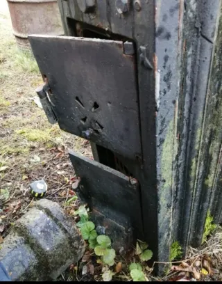 Estufa de leña de hierro