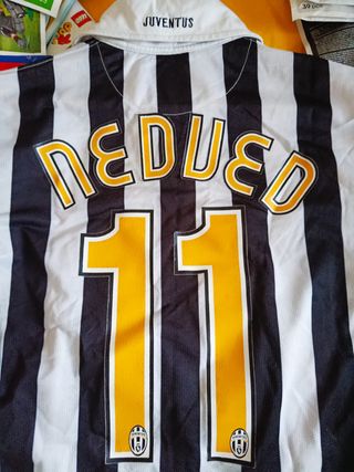 Juventus Home Maglia Calcio Nedved 2006 2007
