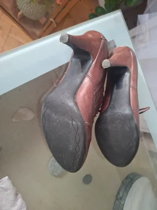 Botines Fosco Marrones con Cordones