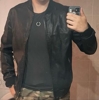 Bomber jacket MA1 nera