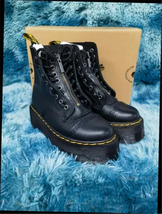 Botas Dr. Martens Negras Cremallera